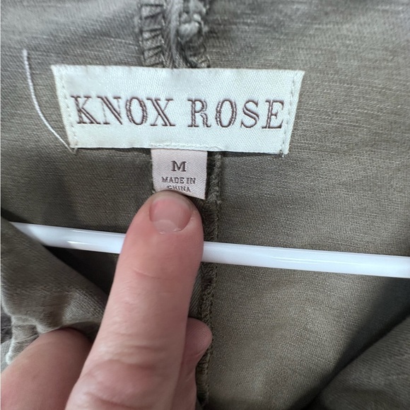 Knox Rose Green Utility Jacket with Classic Design and Long Sleeves - Picture 6 of 9